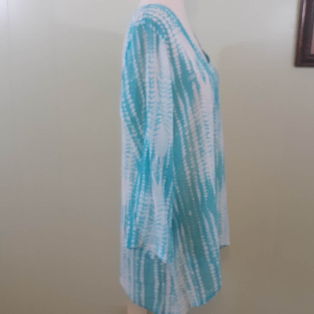 Grand & Greene sharkbite tie dye top sz medium - Picture 3 of 7